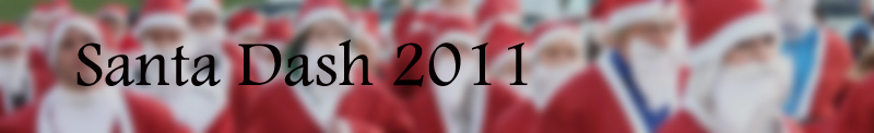 Santa Dash Banner